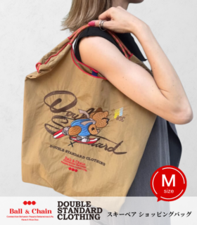 【DOUBLE STANDARD CLOTHING】スキーベア ショッピングバッグ(M)★☆0400-008-253