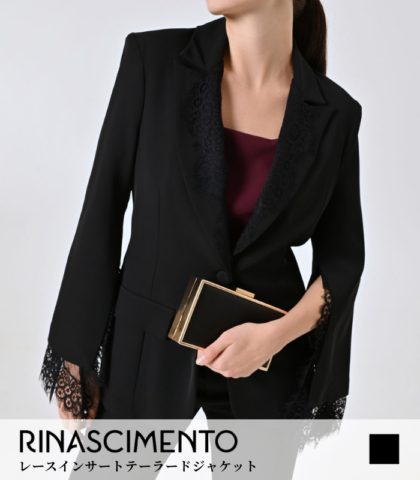 【新品】RINASCIMENTO リナシメント レース ジャケット セレモニー 新品】RINASCIMENTO リナシメント レース ジャケット セレモニー