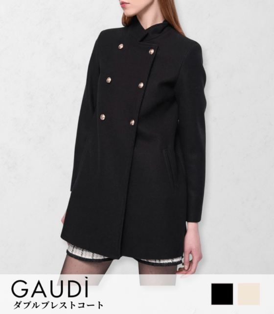 【GAUDI】ダブルブレストコート★IT521BD35018
