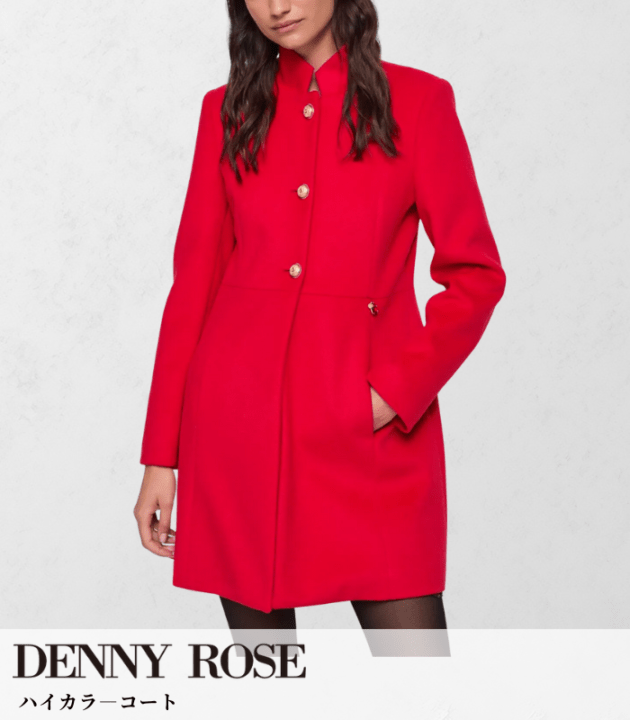 【DENNY ROSE】ハイカラ―コート★IT521ND35017