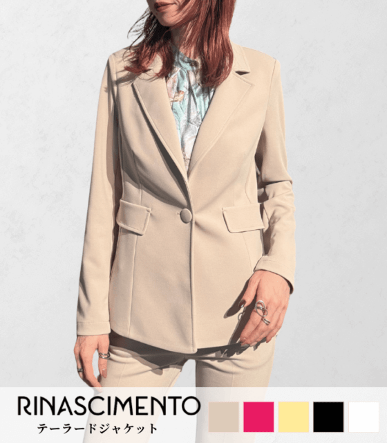 【RINASCIMENTO】テーラードジャケット★ITRIN127897