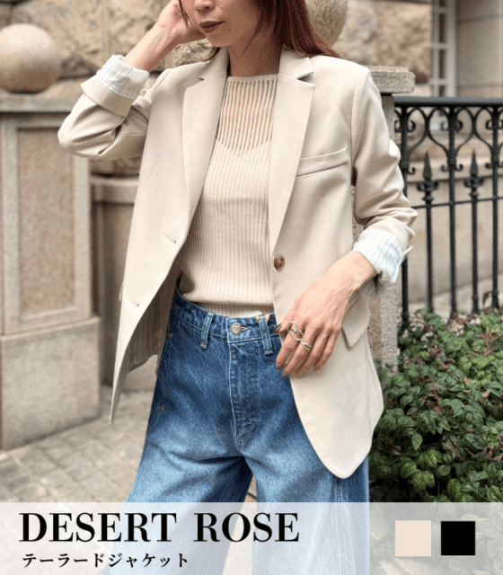 【DESERT ROSE】テーラードジャケット★☆BDJK-25