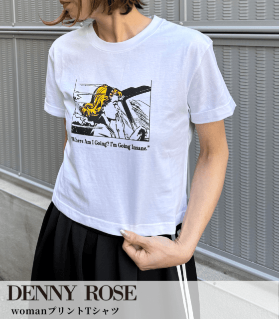 【SALE】【DENNY ROSE】WOMENプリントTシャツ▼☆IT611DD64018