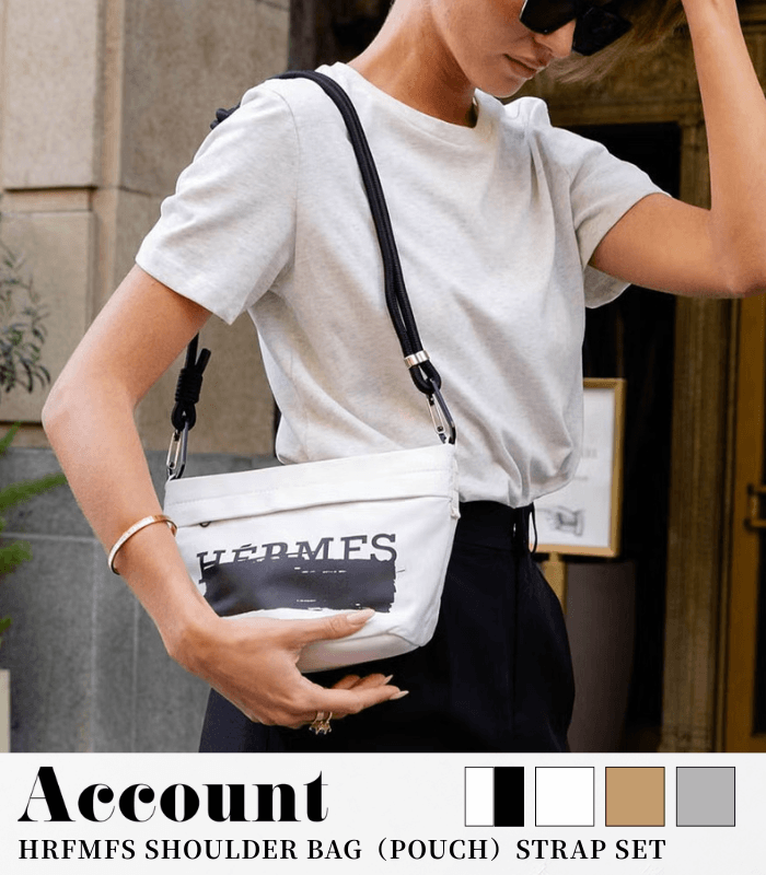 【Account MICALLE】HRFMFS SHOULDER BAG（POUCH）STRAP SET★MAC105GEE