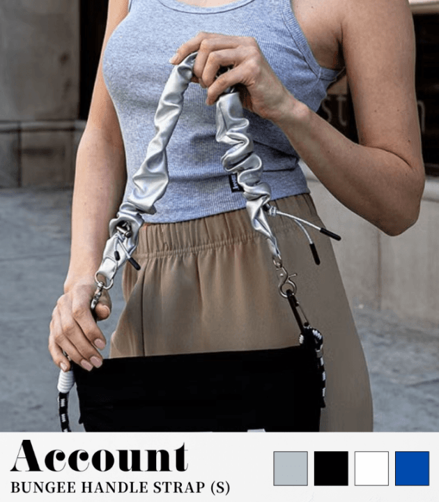 【Account MICALLE】BUNGEE HANDLE STRAP (S)★MAC111OEE