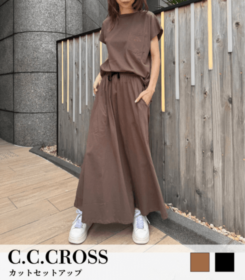 【C.C.CROSS】カットセットアップ★☆16486233