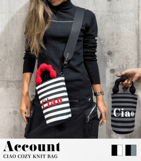 Account CIAO COZY KNIT BAG