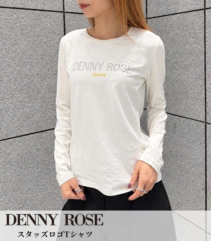 【DENNY ROSE】スタッズロゴTシャツ★IT621ND64025