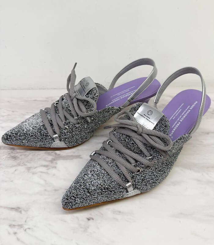 MAISON MAVERICK PRESENTS】スパークルレ－スアップパンダル