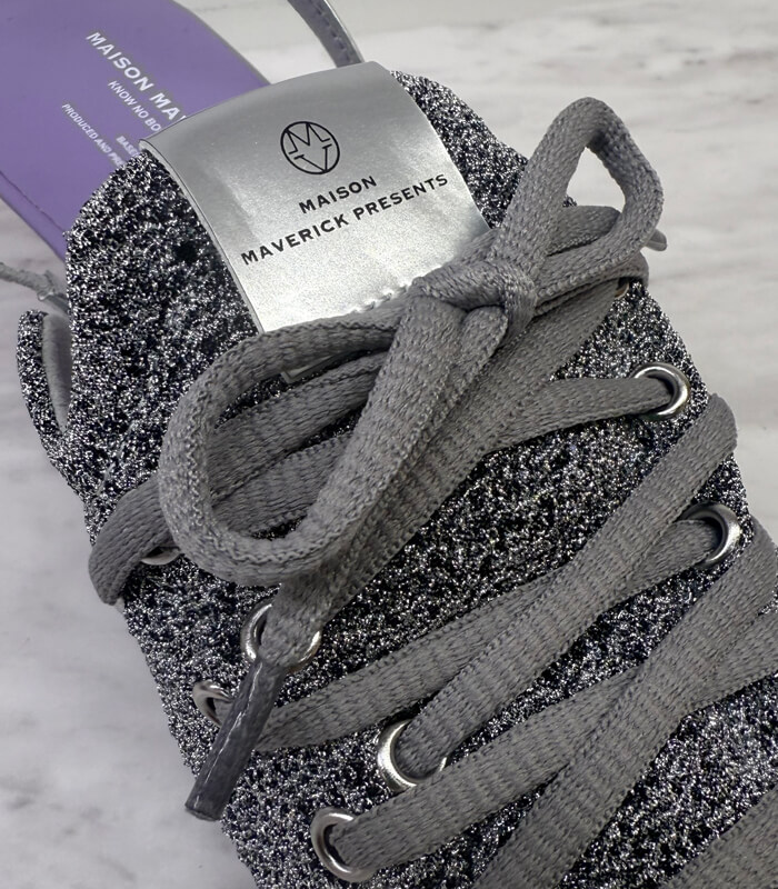 【MAISON MAVERICK PRESENTS】スパークルレ－スアップパンダル★☆MS2510