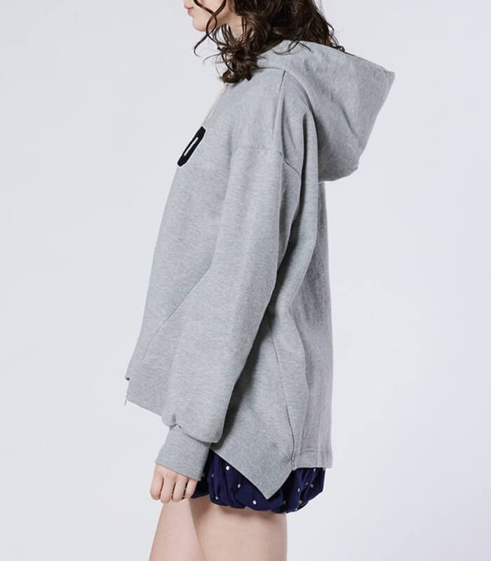 【DOUBLE STANDARD CLOTHING】Dロゴワッペン 裏毛フーディー★☆0508-180-261