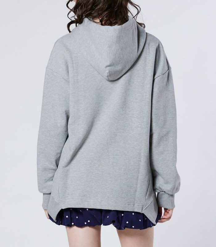 【DOUBLE STANDARD CLOTHING】Dロゴワッペン 裏毛フーディー★☆0508-180-261