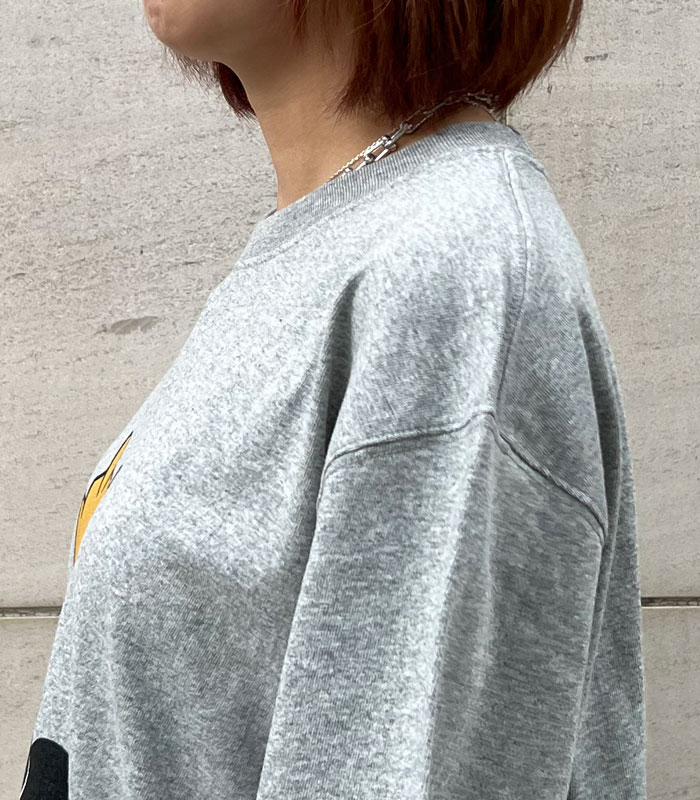 MICALLE MICALLE】Patron of the POOLパロディプリントTシャツ