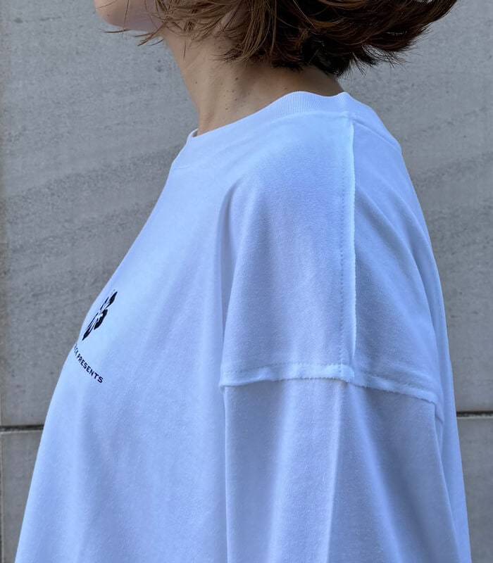 【MAISON MAVERICK PRESENTS】バックプリントミディアムスリーブTシャツ★☆MM5137