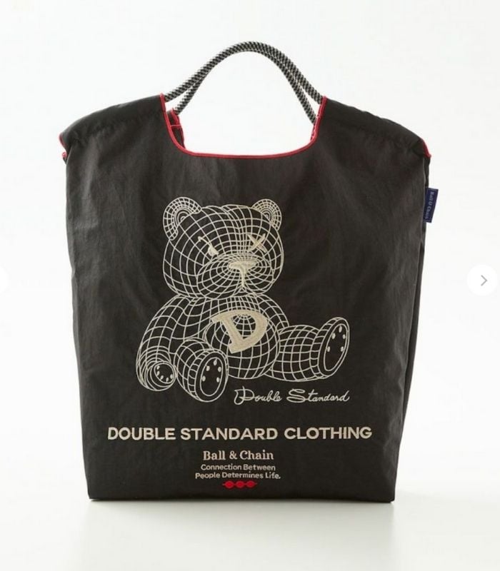 【DOUBLE STANDARD CLOTHING】Near future bearショッピングバッグ_M★☆0400-004-261