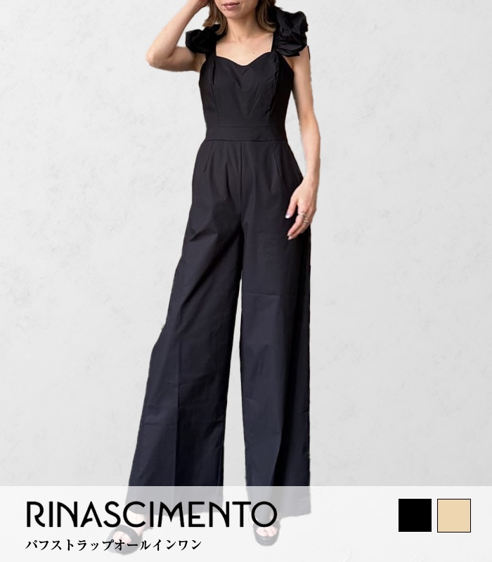 【Rinascimento】パフストラップオールインワン★RIN124489