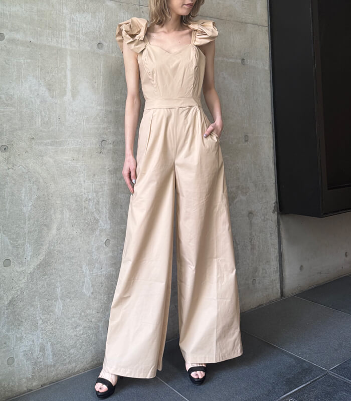 【Rinascimento】パフストラップオールインワン★RIN124489