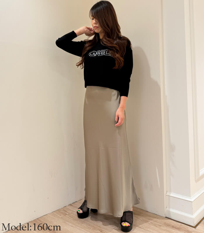 【SALE】【GAUDI】フロントビジューロゴポイントニット●☆IT521BD53023