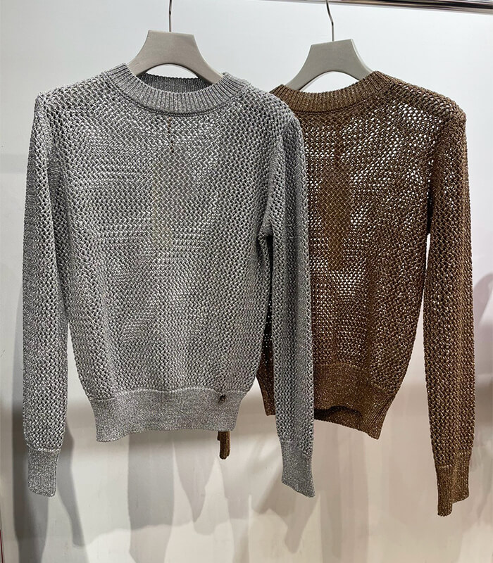 【SALE】【Rinascimento】シアーメッシュニットプルオーバー▼RIN11850W