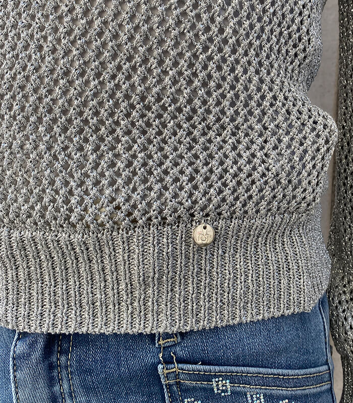 【SALE】【Rinascimento】シアーメッシュニットプルオーバー▼RIN11850W