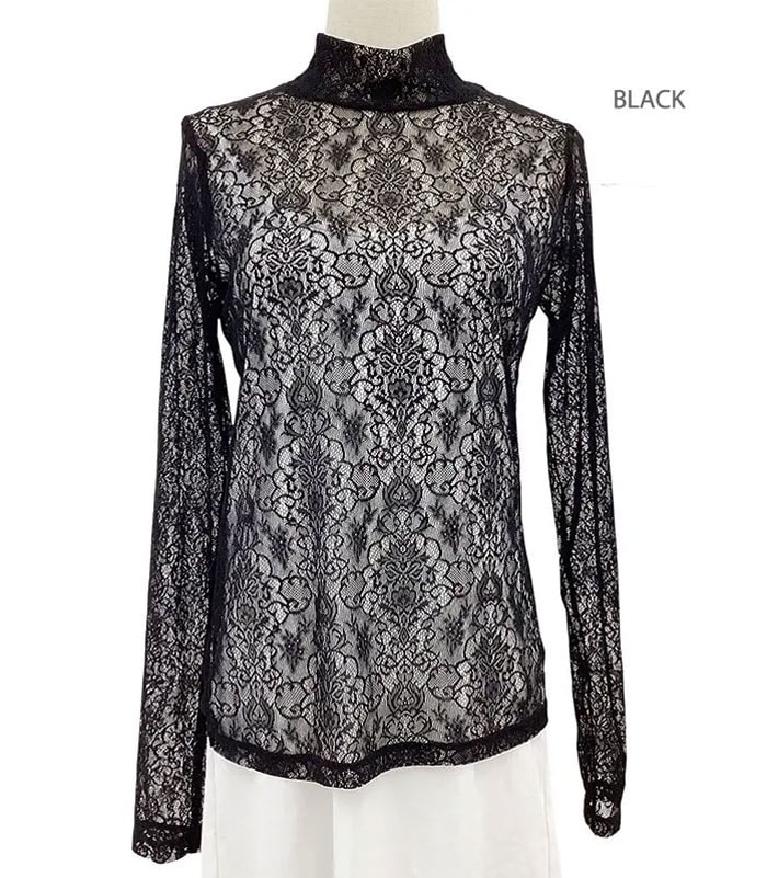 Adonisis】ストレッチレースチュールスキンTOP240331 | WEAR | DESERT ROSE