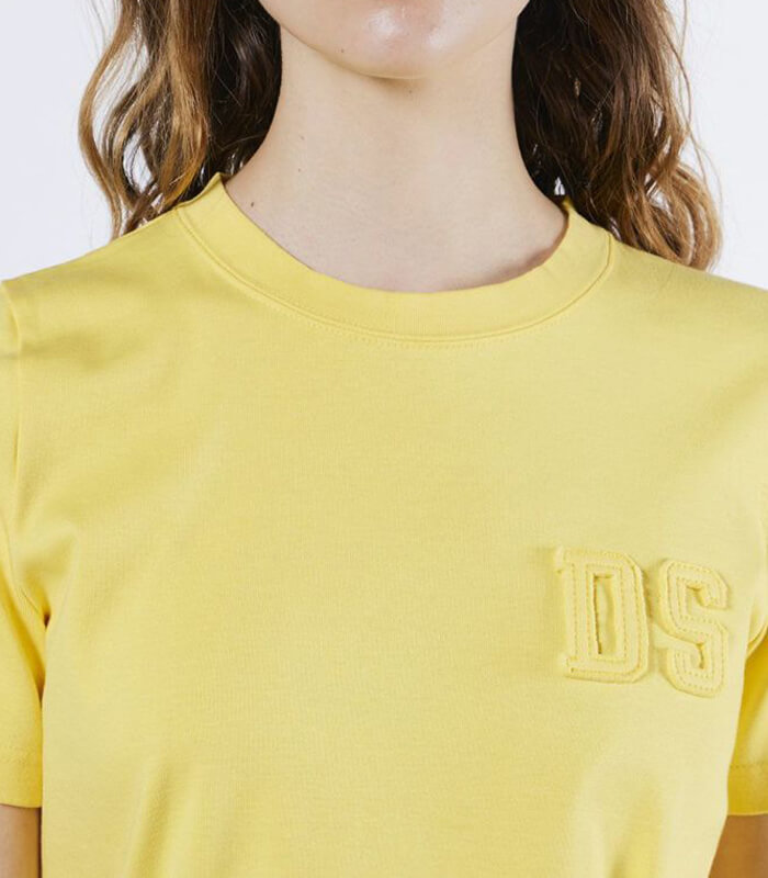 【DOUBLE STANDARD CLOTHING】DSロゴ刺繍Tシャツ★☆0208-010-253