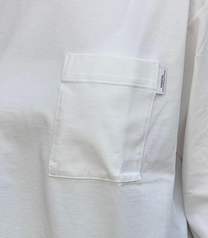 【DOUBLE STANDARD CLOTHING/ESSENTIAL】天竺 メッセージバックプリントロンTシャツ★☆2508-000-261