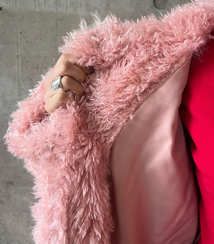 ANDREA&Co. プードルファーコート archives アウター プードルファーショートコート レディース