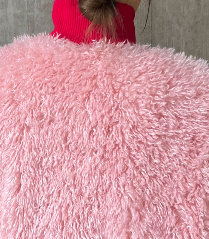 【SALE】【DOS DIOSAS】ロングプードルファーコート●☆D8345