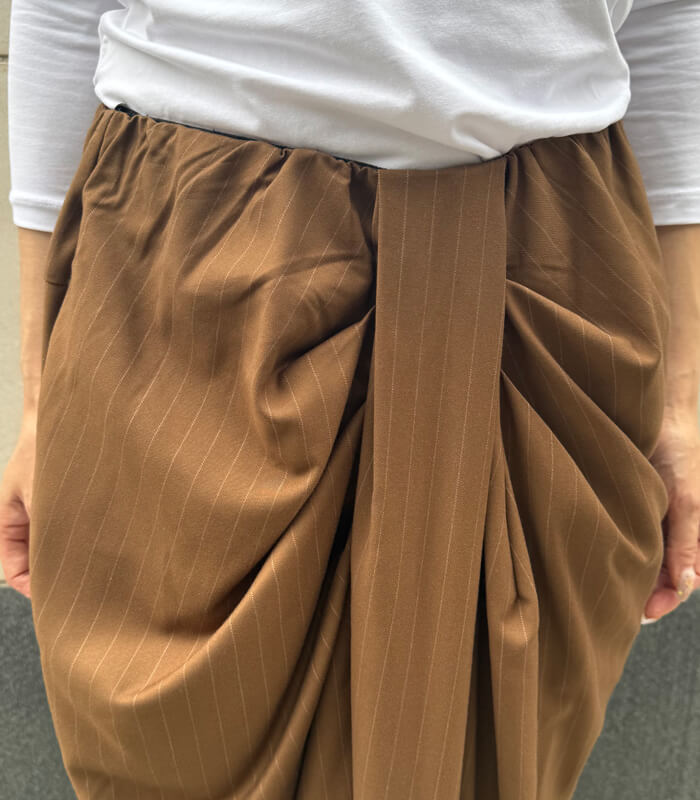 【Dignite collier】タックデザインパンツ★80256037
