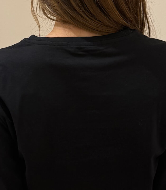 【SALE】【DENNY ROSE】ロゴプリントラインストーンロングTシャツ■IT521ND64001