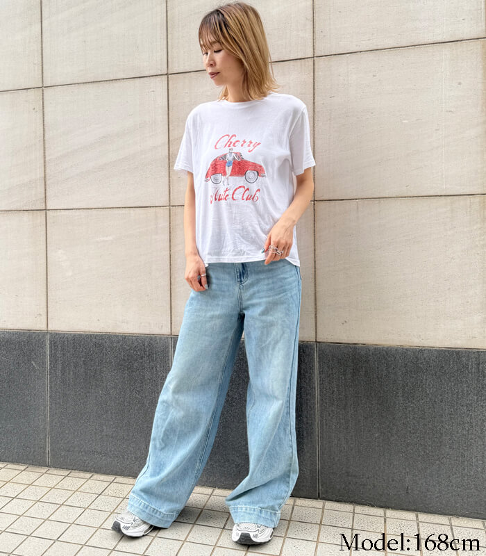 【DESERT ROSE】WomanプリントTシャツ▼BDCS-62
