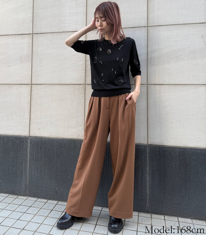 ☆dignite collier ワイドパンツ　ジョガーパンツ　2way ☆dignite collier ワイドパンツ ジョガーパンツ 2way 楽天市場