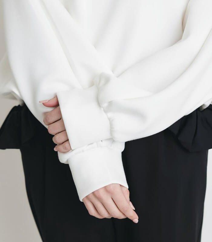 【PICCIN PERLA】裾バルーンプルオーバー★☆908300