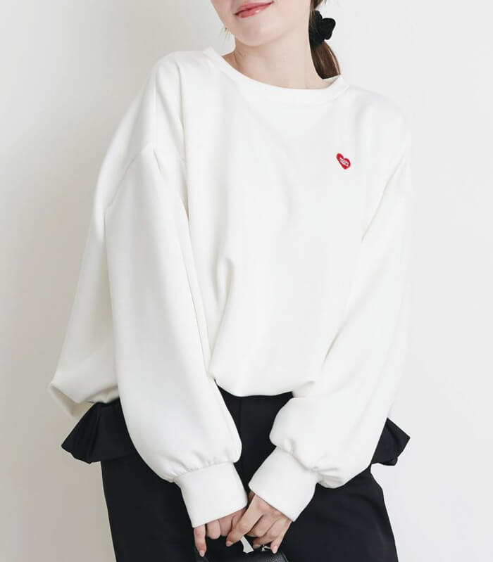 【PICCIN PERLA】裾バルーンプルオーバー★☆908300