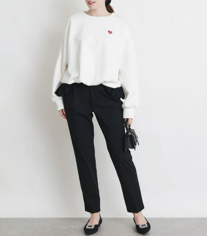 【PICCIN PERLA】裾バルーンプルオーバー★☆908300