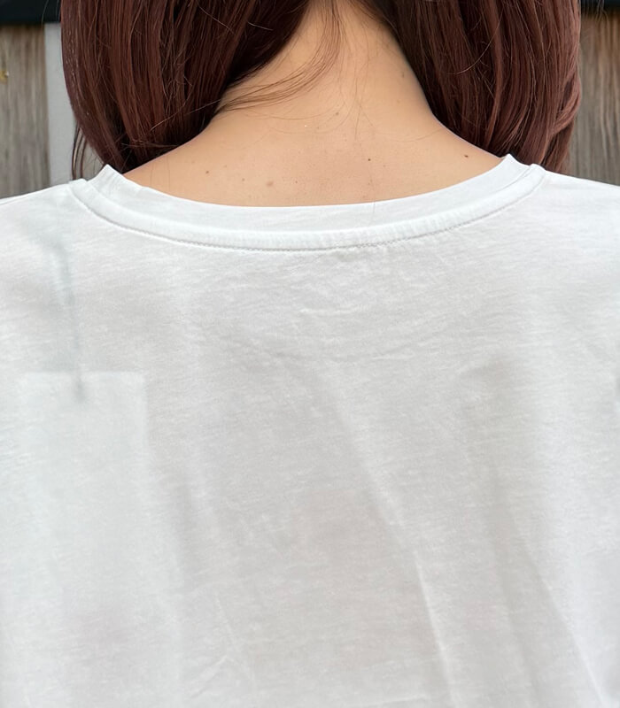 【SALE】【LUGIVA】BeauオーガンジーロゴTシャツ■☆IT202693