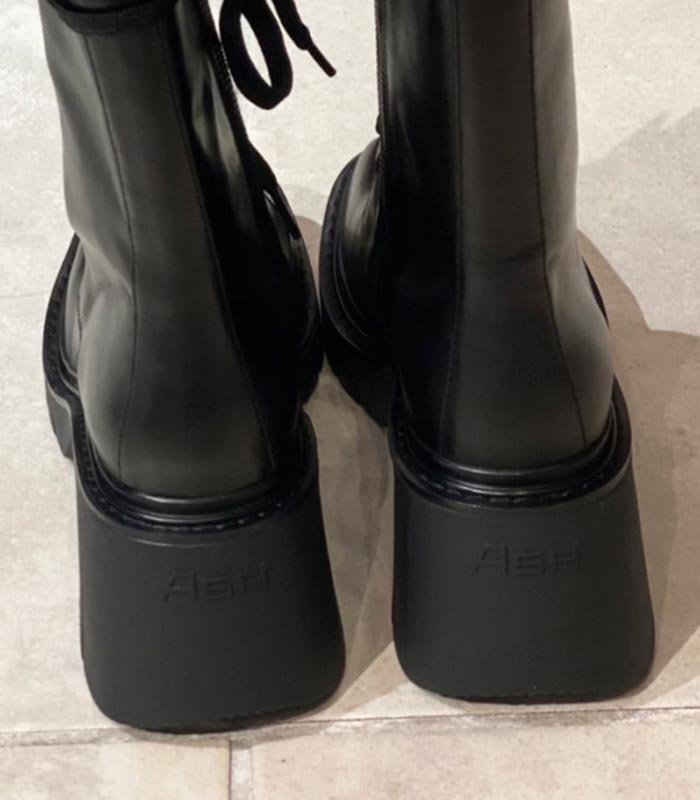 ASH アッシュ ハーフブーツ ASH アッシュハーフブーツ美品