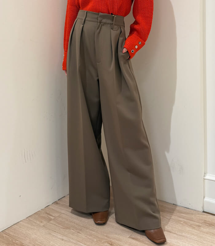 【MARIED'OR】タックワイドパンツ★☆19534