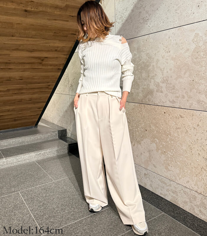 【MARIED'OR】タックワイドパンツ★☆19534