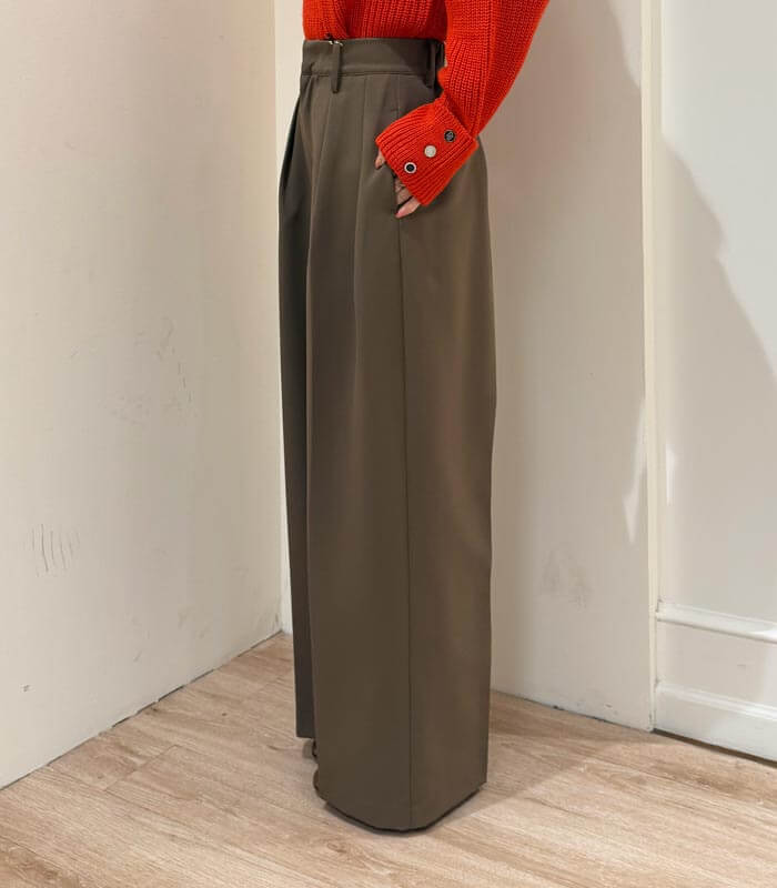 【MARIED'OR】タックワイドパンツ★☆19534