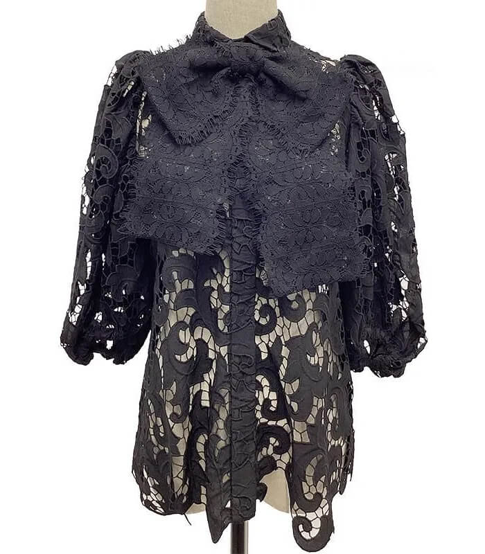 Adonisis】アラベスクレースBIGリボンブラウス☆260108 | WEAR