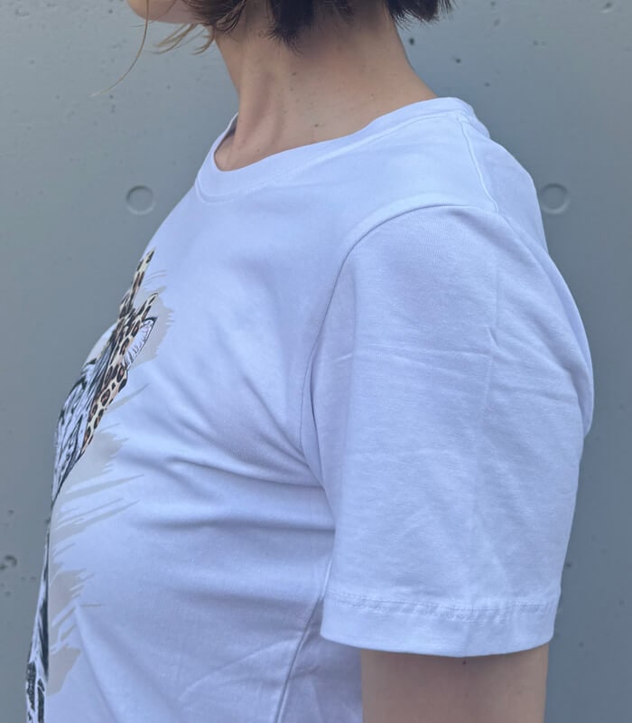 【GAUDI】CATプリントロゴTシャツ★☆IT611BD64072