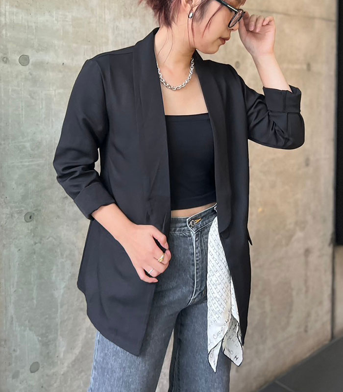 【SALE】【DESERT ROSE】タキシードカラージャケット●☆TJK-20