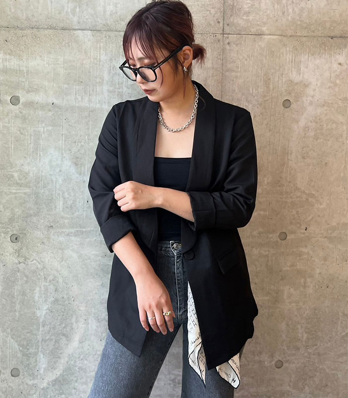 【SALE】【DESERT ROSE】タキシードカラージャケット●☆TJK-20