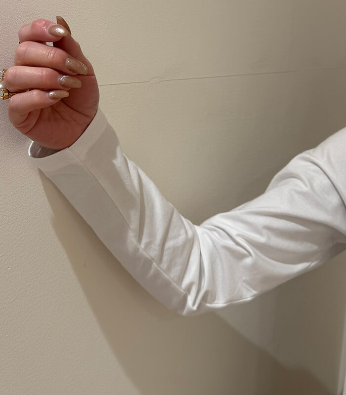 【ETOIL eSIGNE】星クリスタルクルーネックロンTシャツ★☆2407109