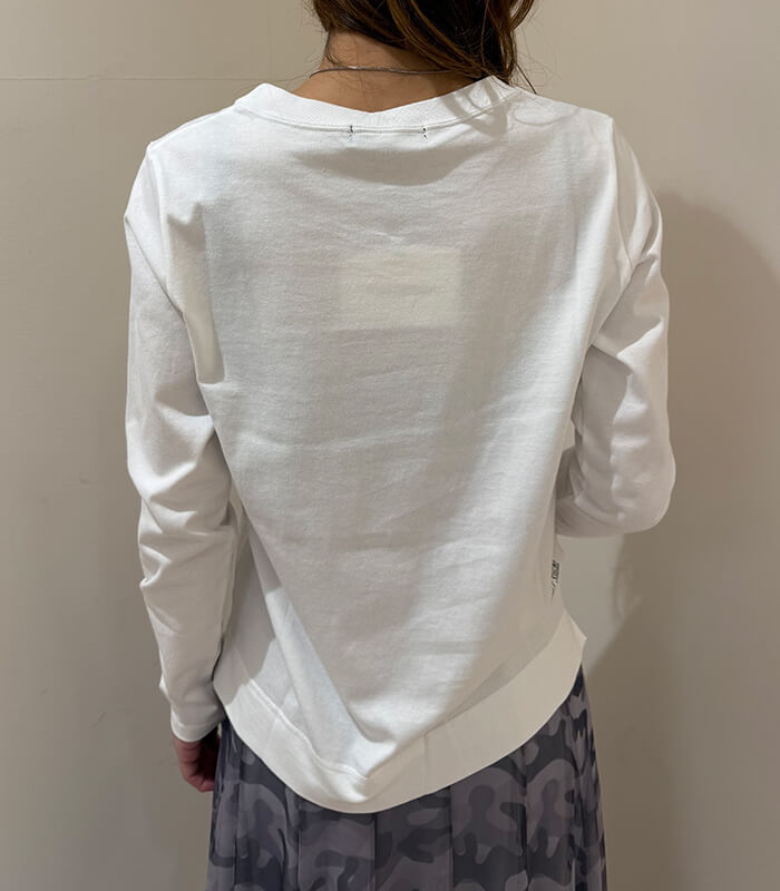 【ETOIL eSIGNE】星クリスタルクルーネックロンTシャツ★☆2407109