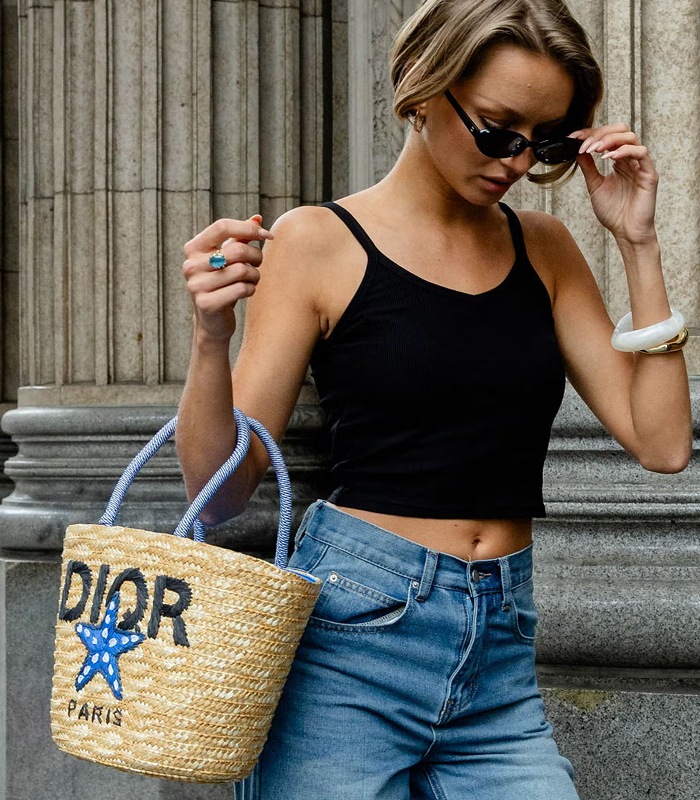 Account MICALLE】SMALL BASKET BAG☆MAB101GEB | BAG | DESERT ROSE