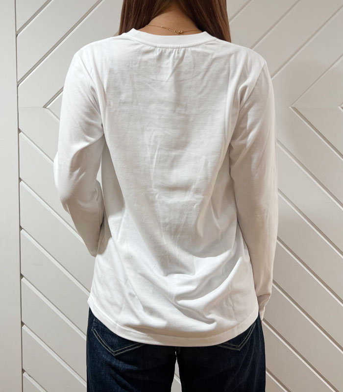 【a-jolie】パールサングラスプリントロングTシャツ★☆AJ-180533