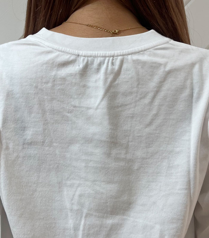 【a-jolie】パールサングラスプリントロングTシャツ★☆AJ-180533